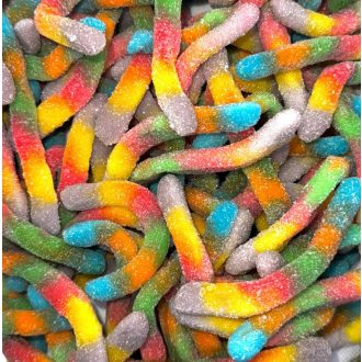 Kyslé tutti frutti červové gumičky 100g Trolli