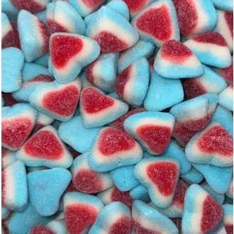 Gumové cukríky s tromi srdcami 300g