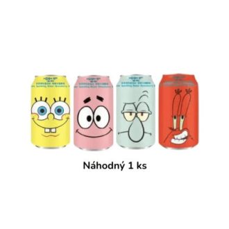   Spongebob s príchuťou jahody sýtený nealkoholický nápoj 330ml