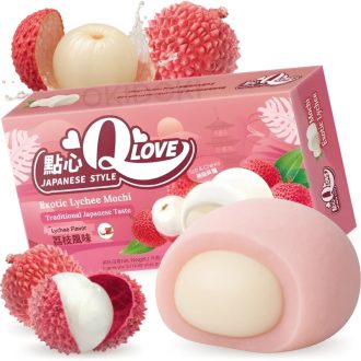 QLove Exotické liči Mini Mochi 80g