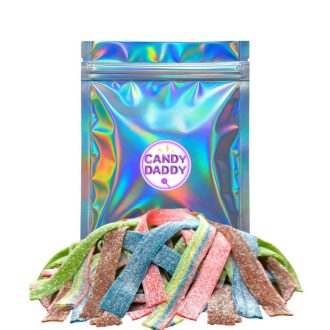 Extra kyslé gumové pásiky Ribbon MIX 100 kusov