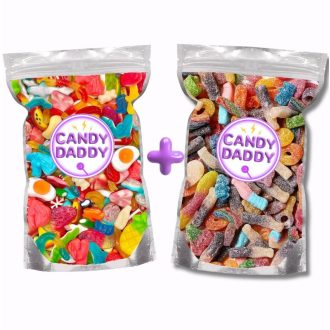 Sladkokyslé gumové duo balenie – 2×1 kg