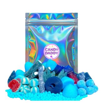 Modrý zmes gumových cukríkov 500g