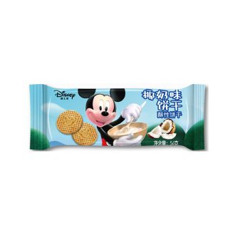   Binqi & Disney Mickey kokosové mliečne sušienky 54g - kokosové sušienky