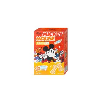   Binqi & Disney Mickey mliečne sušienky v tvare kostičiek 50g - sušienky v tvare kostí
