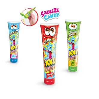 JOHNY BEE XXL SQUEEZE 120g Tekuté cukríky