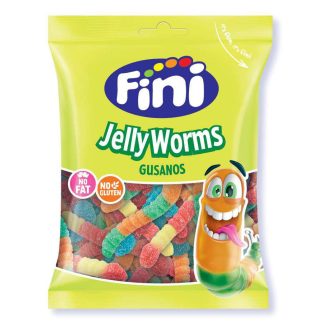 Gumové cukríky Sour Worms - Fini Sour Worms 75g