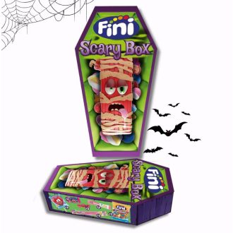   Fini Halloween strašidelná krabička Halloween výber sladkostí 92g