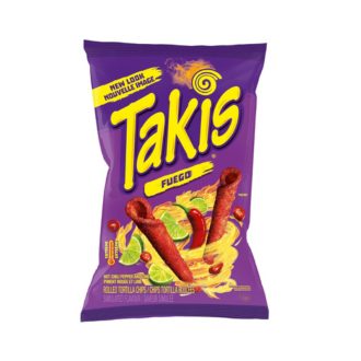   Takis Fuego Hot Chilli Pepper & Lime Tortila Chips 90 g szav: 03.06.