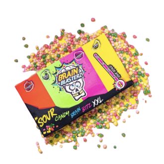 Brain Blasters XXL 144g Extra kyslé cukríky