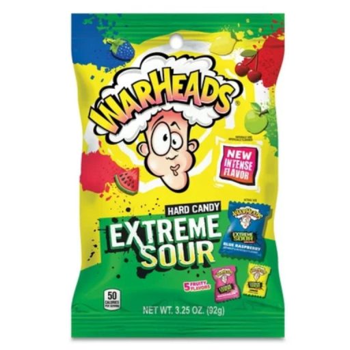 Warheads Extrémne kyslé cukríky 28g