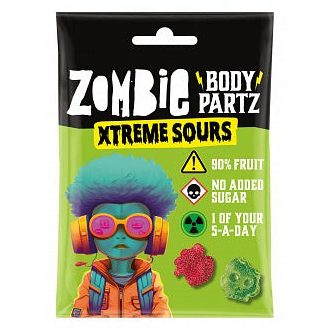 Zombie Body Partz Xtreme Sours extra kyslé 35g